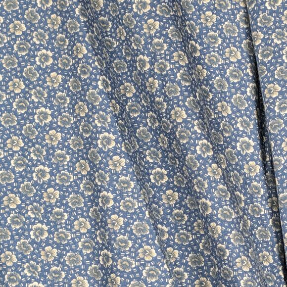 Ted Baker Shirt Mens Size 5 US 42 Large Blue Floral Pattern Casual Button Down - Picture 2 of 6